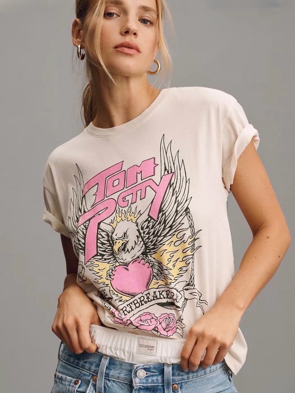 LetLuv Tom Petty Graphic Tee
